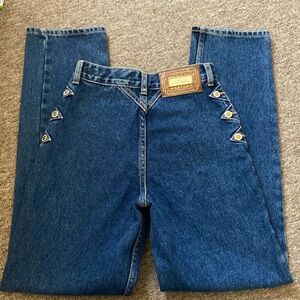 Vintage Lawmen Girls High Rise Fit Superior Fit size 12 Denim Jeans Western